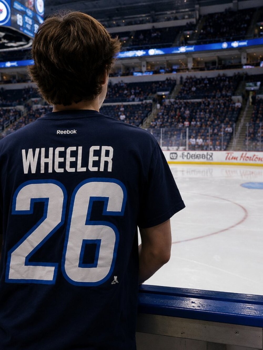 Winnipeg Jets  "WHEELER"  TShirt- (2xl)